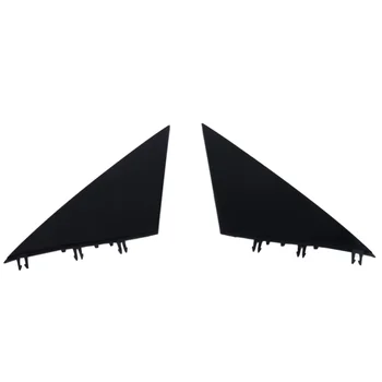Треугольная накладка наружного зеркала автомобиля, накладка, окрашенная черной краской, для модели Y
