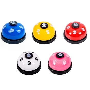 K5DC Говорящая игрушка для домашних животных, удобная для переноски Звуковая кнопка для тренировки интеллекта для детей, Интерактивная игрушка для домашних собак, Кнопка для ответа, Игрушка