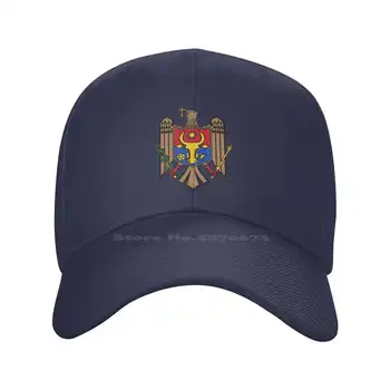 Джинсовая кепка с логотипом высшего качества Moldova, бейсболка, вязаная шапка
