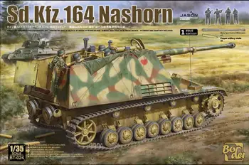 Комплект моделей истребителя танков Border BT-024 в масштабе 1/35 Sd.Kfz.164 Nashorn