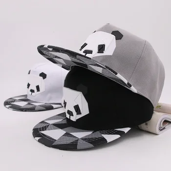 Горячие мультяшные шляпы, 3D силиконовые бейсболки с рисунком панды и животных, бейсболки Snapback для девочек и мальчиков, шляпы от солнца в стиле хип-хоп для взрослых