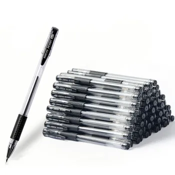 3 шт./лот гелевая ручка Balck 0,5 мм для школы и офисов бесплатная доставка