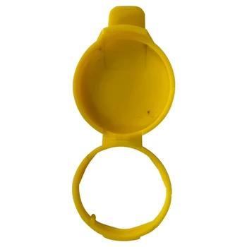 Желтая крышка форсунки для бутылки омывателя лобового стекла автомобиля/Крышка резервуара для Saab B36B