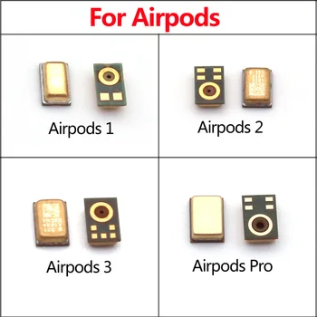 2шт Новый Встроенный микрофонный Приемник динамик микрофон Bluetooth гарнитура для Apple Airpods 1 Airpods 2 3 Вторых airpods Pro