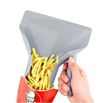 Пластиковый или стальной совок для картофеля фри, совок для упаковки пищевых продуктов, лопатка для чая или кофе в зернах