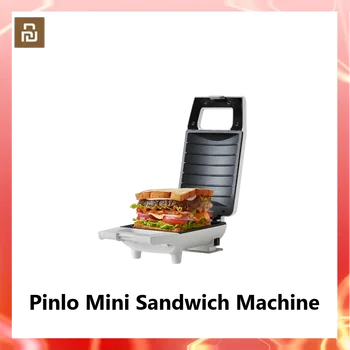 Мини-бутербродница Pinlo Кухонная Хлебопечка для завтрака Тостер с изогнутой поверхностью, Машина для жарки яиц 420 Вт