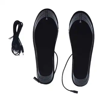 2 шт. стельки для обуви с подогревом EVA, USB-зарядка, переносимые на 35-44 ярда, мягкие стельки с равномерным нагревом