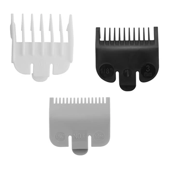 3 Штуки Универсальной машинки для стрижки волос Limit Comb Инструменты для стрижки Limit Comb Электрическая Машинка для стрижки волос Штангенциркуль 1,5 мм / 3 мм / 4,5 мм